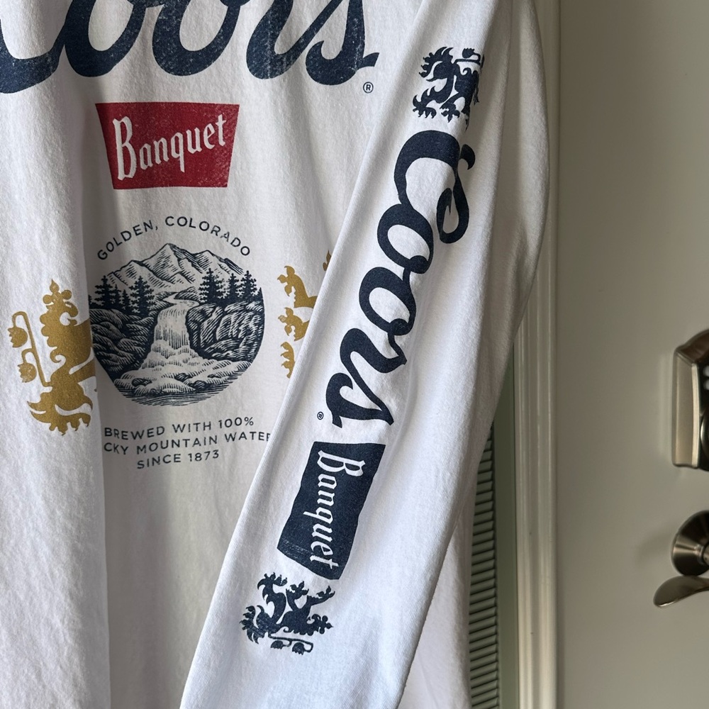 Coors Beer Tee Men’s L